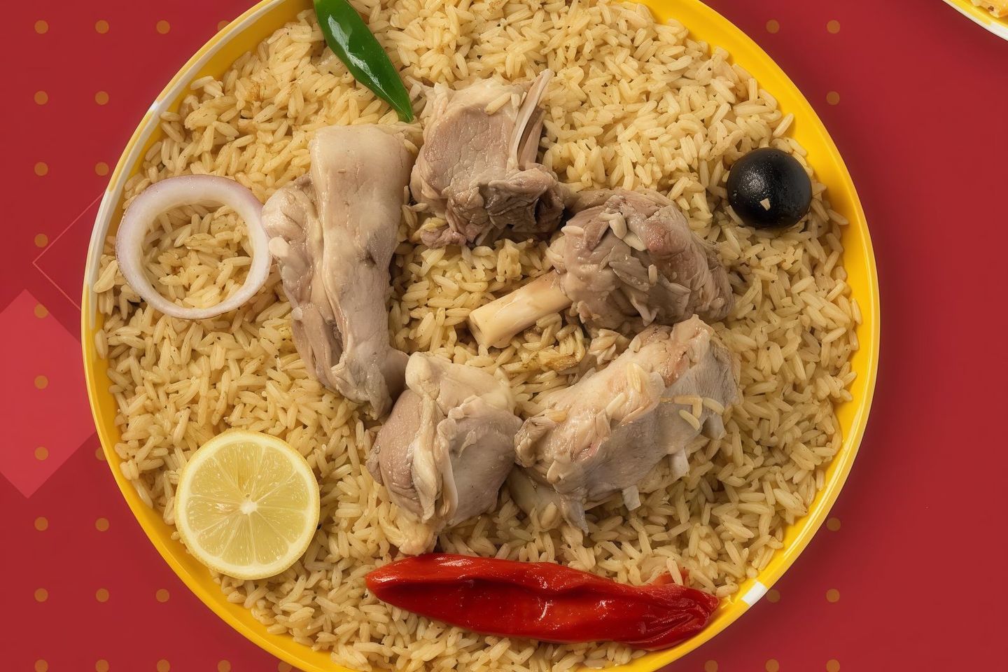 كبسة البر غنم
