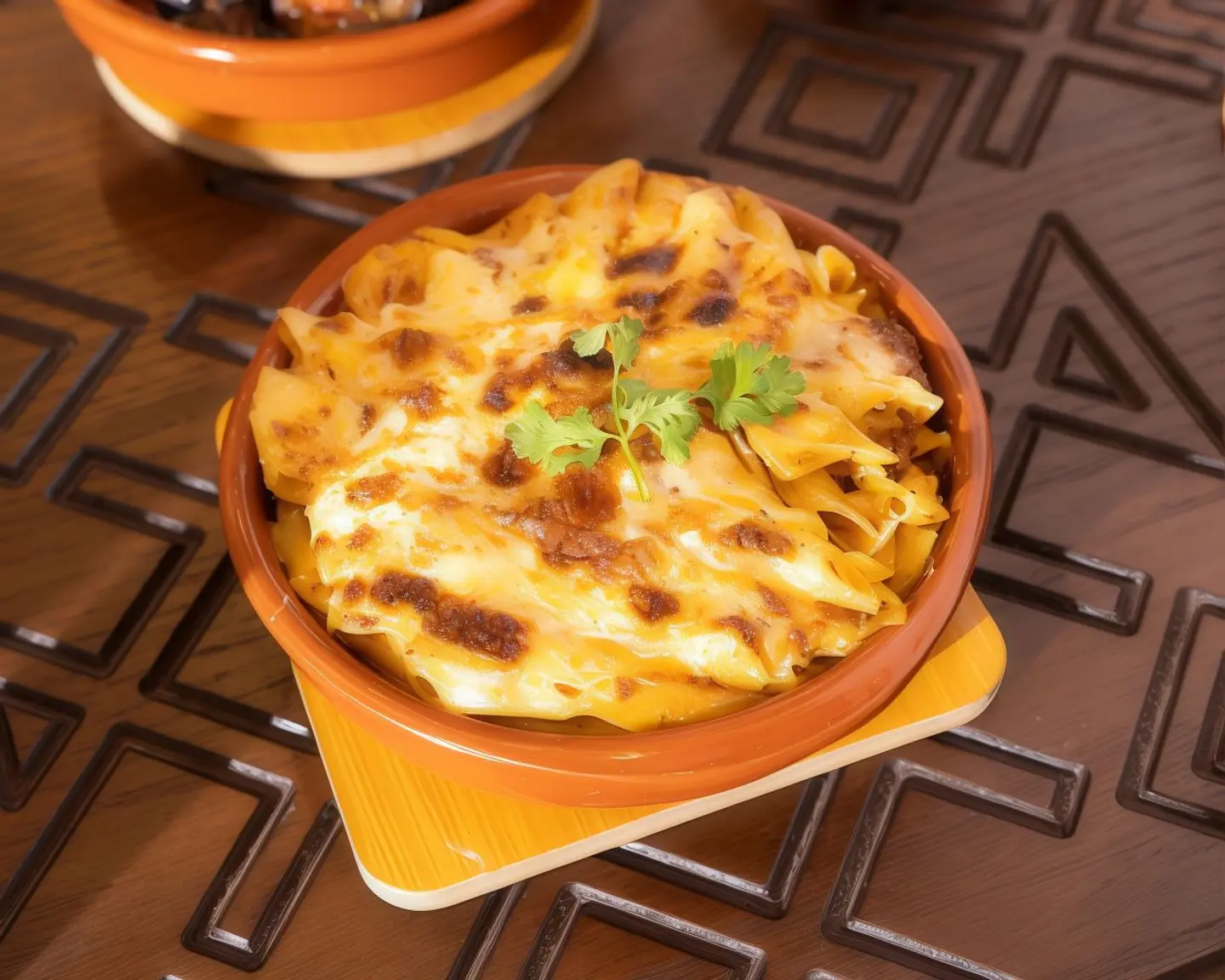 مكرونة بالبشاميل باللحم