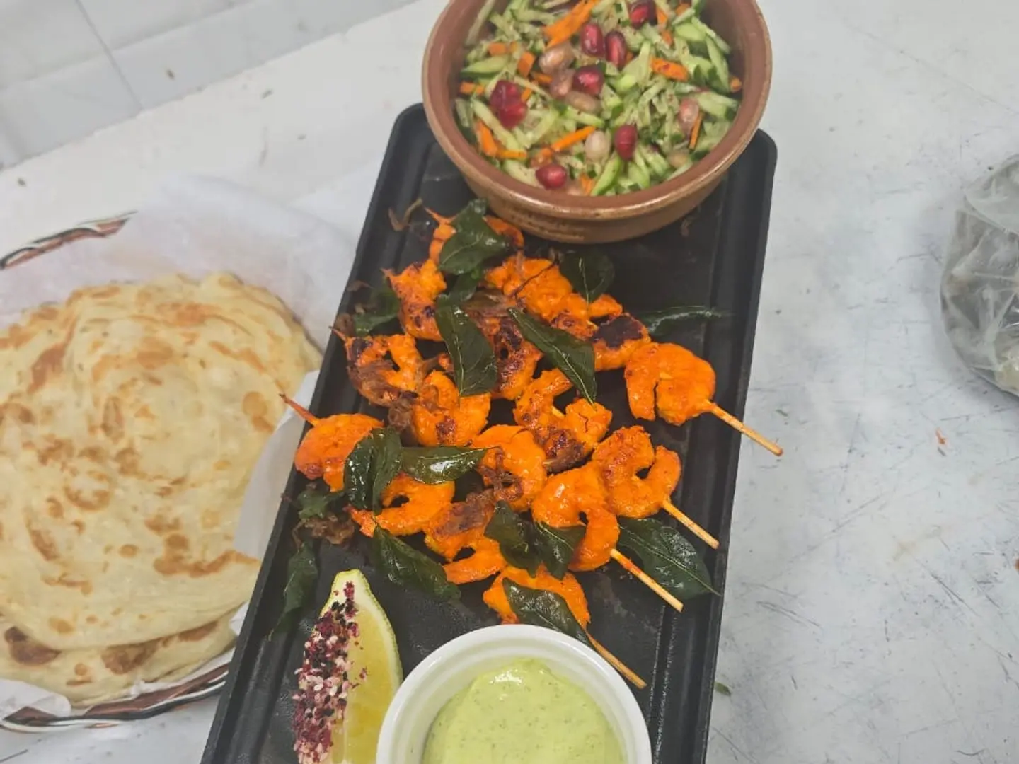 Grilled Shrimp Tikka