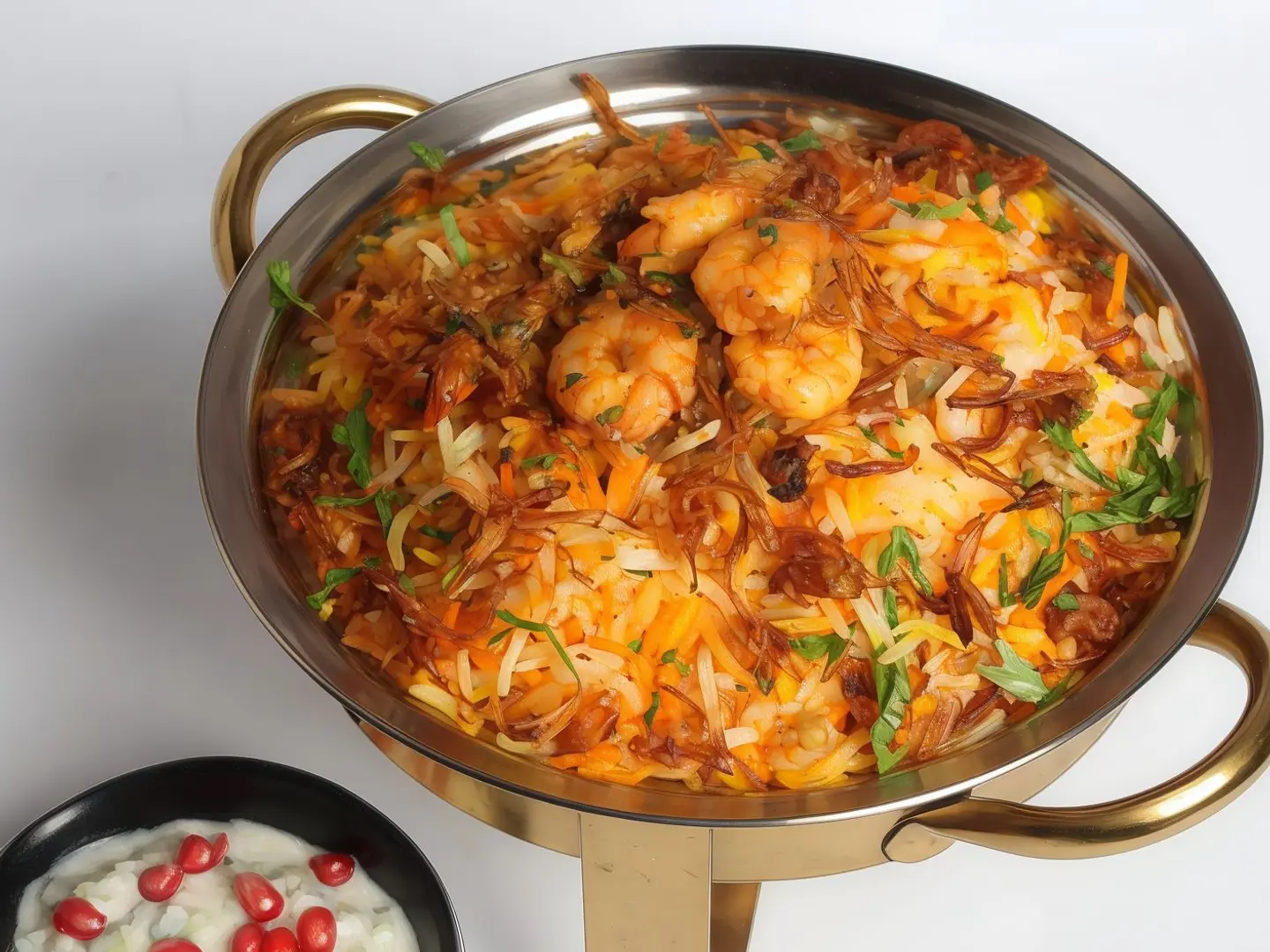 برياني روبيان (صغير)