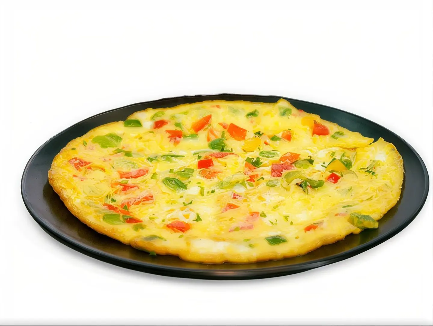 بيض أومليت خضار