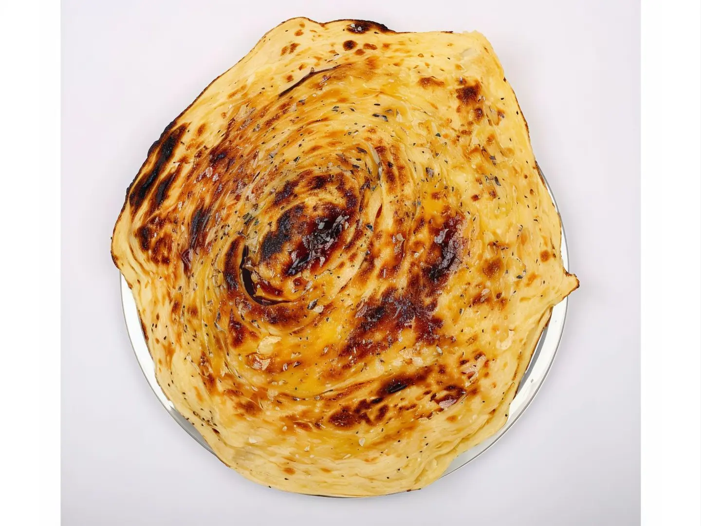 Salty Bread With Ghee And Honey