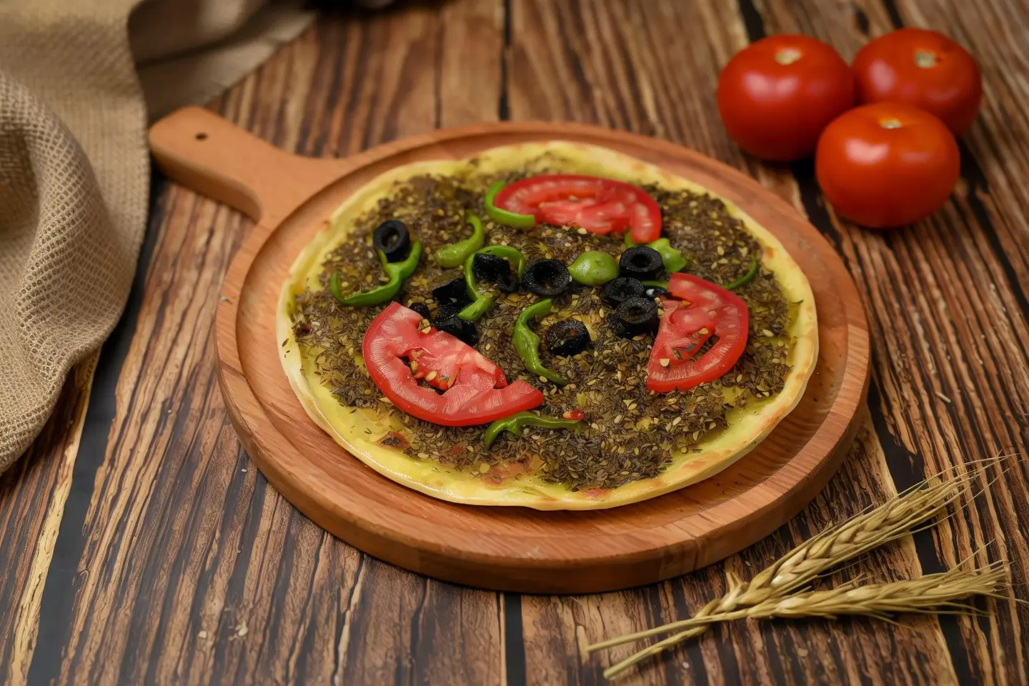 Za'atar With Veggies