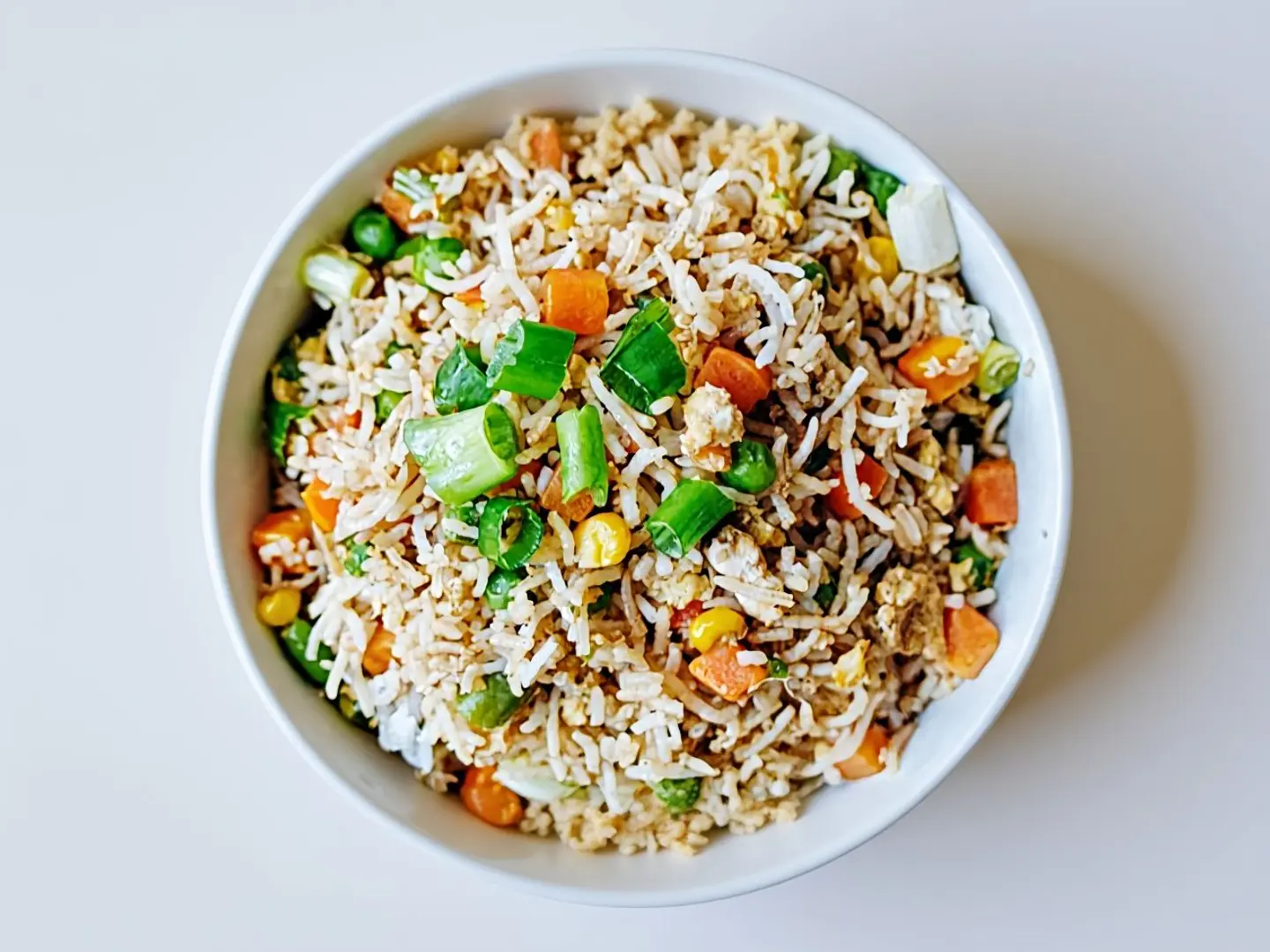 أرز مقلي بالبيض