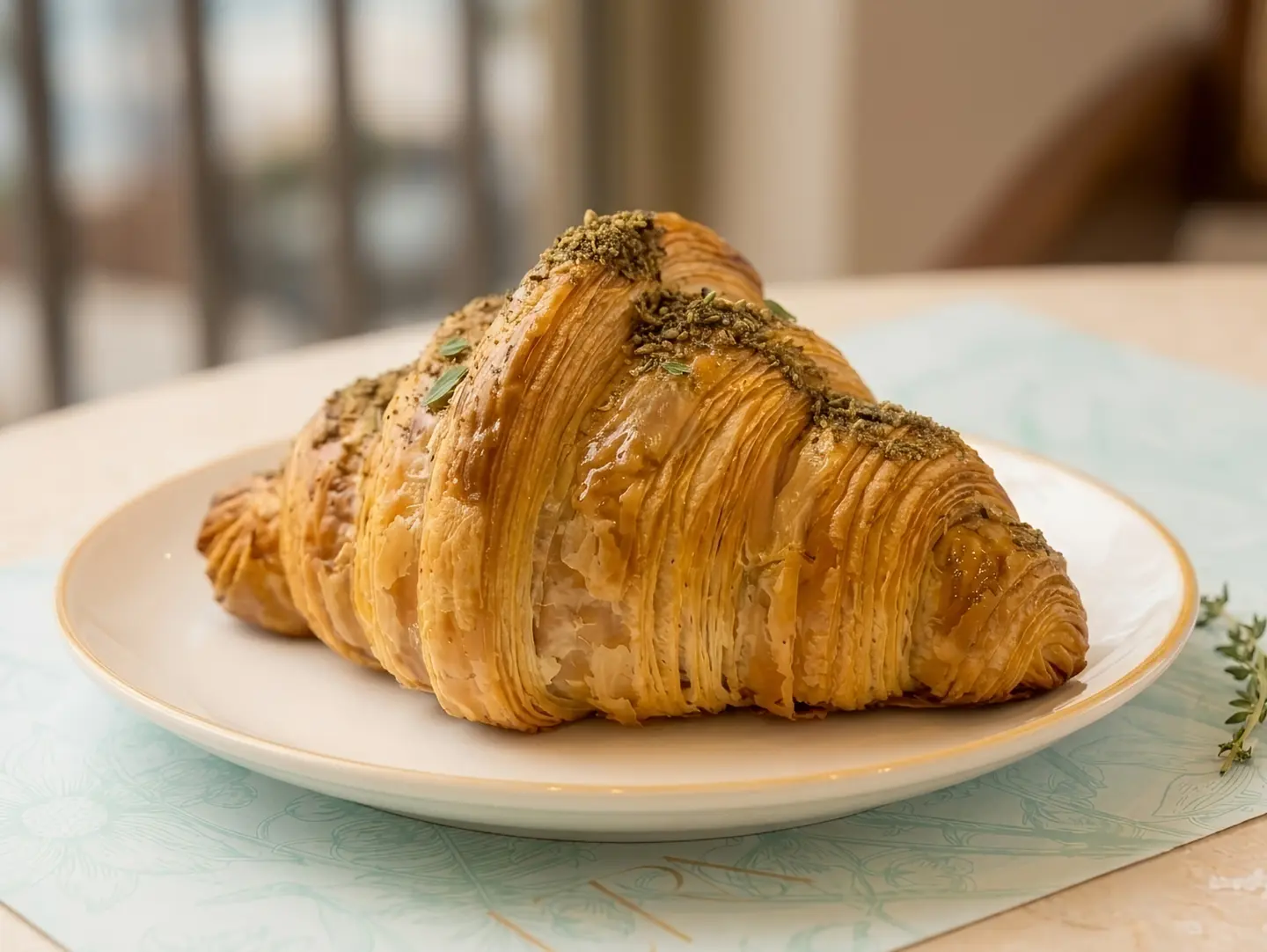 Zaatar Croissant