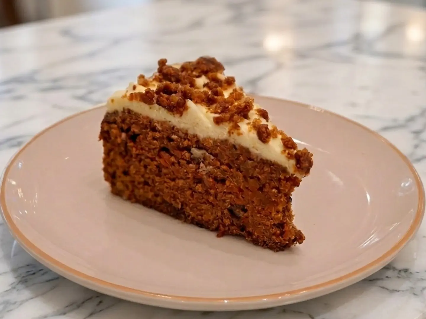 شريحة من كيكة الجزر