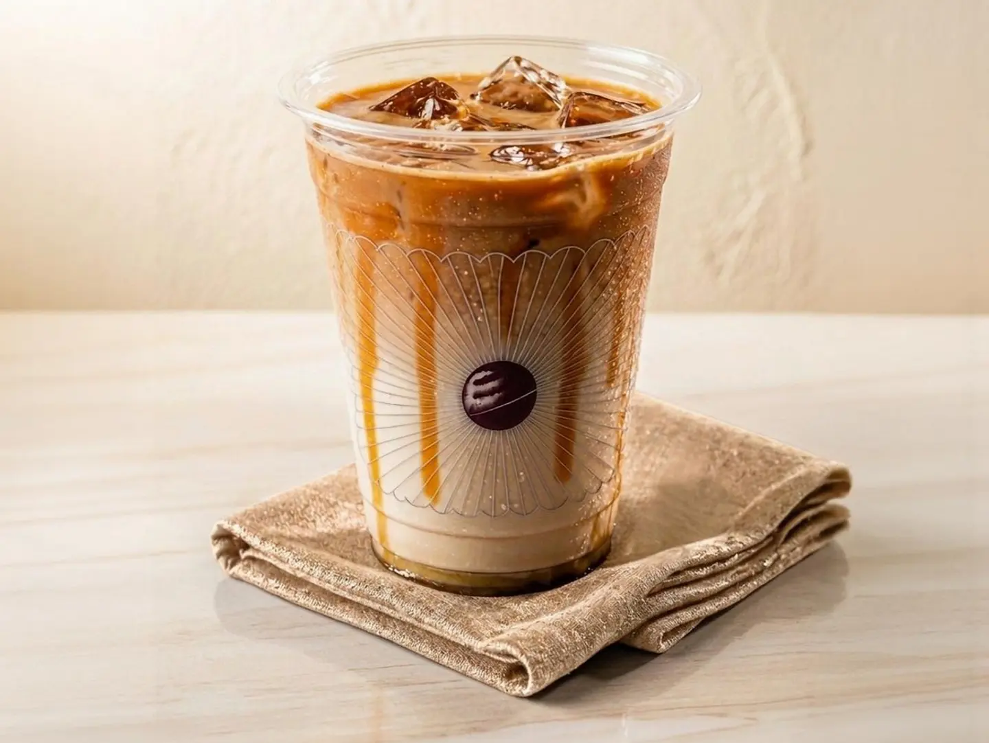 Iced Caramel Latte