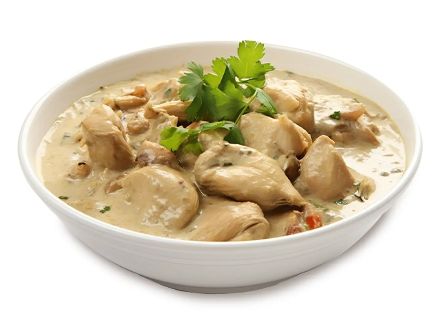 دجاج أبيض مع روتي