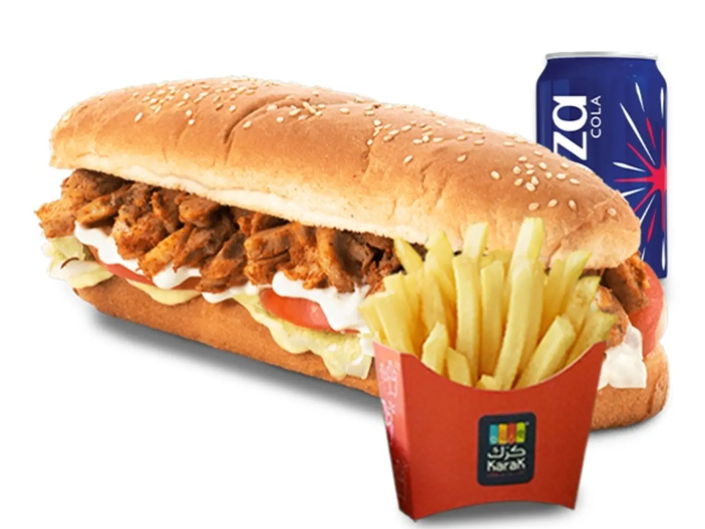 Karak Shawarma Samooli Meal