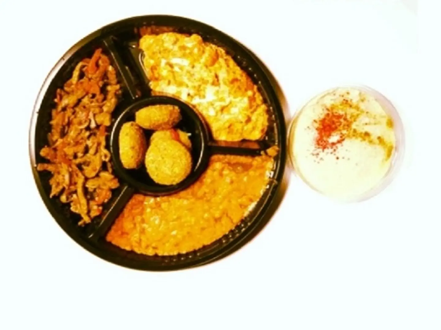 صحن فطور مشكل صغير