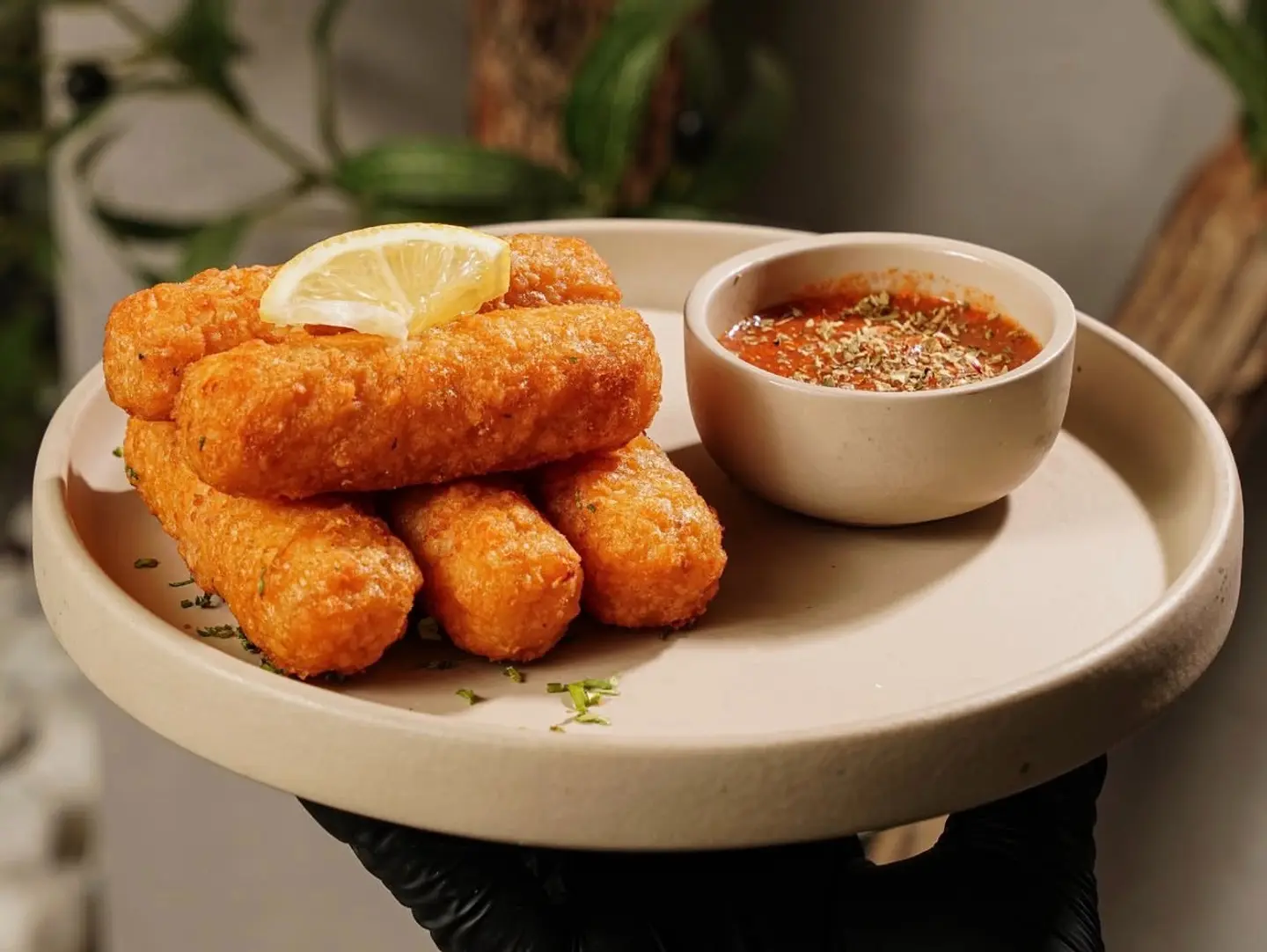 Crispy Mozzarella Cheese