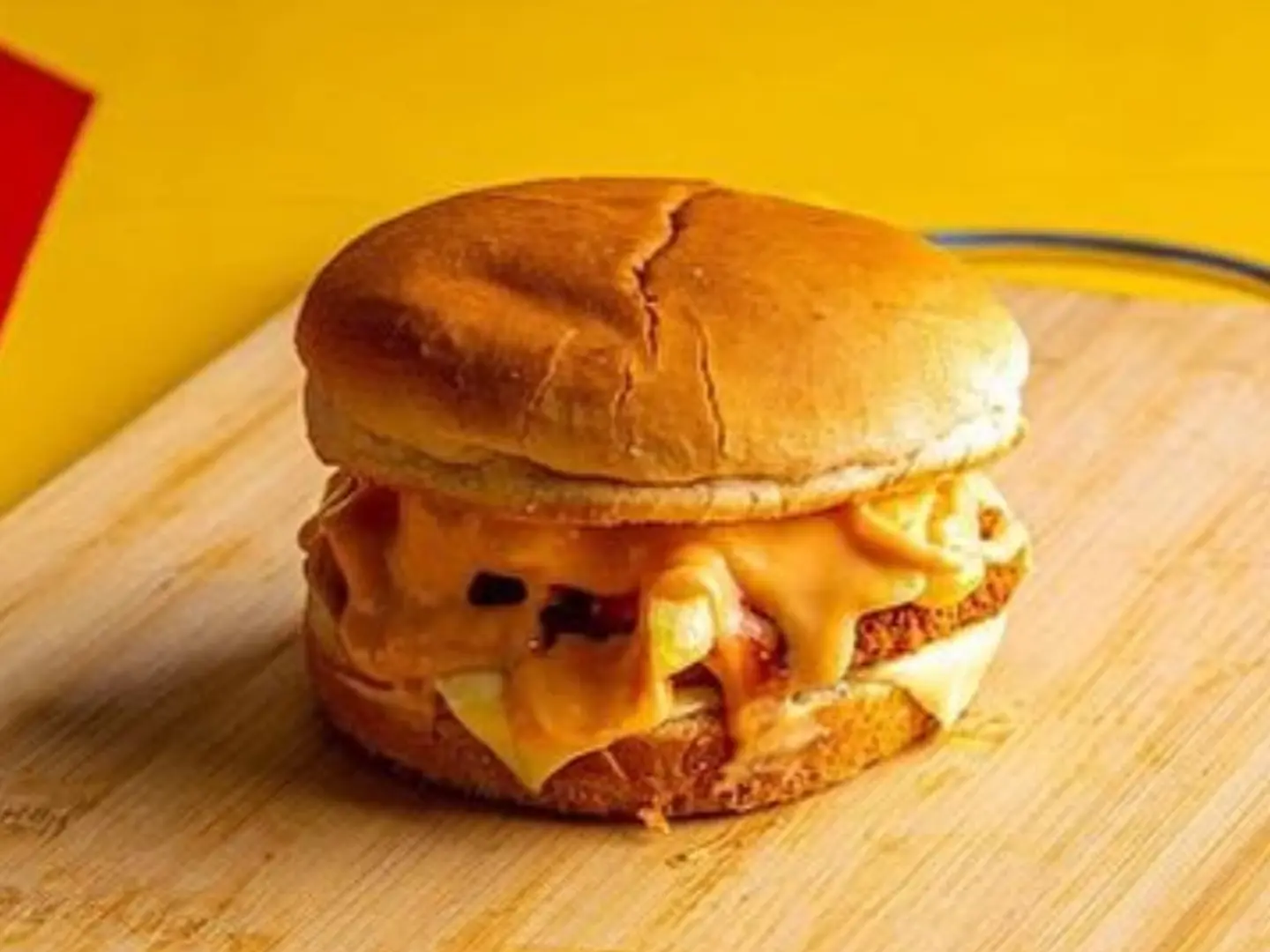 Chicken Burger Meal On The Git
