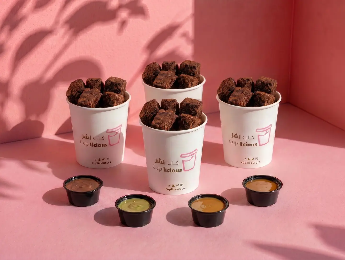 Quarter Mini Brownies Cup