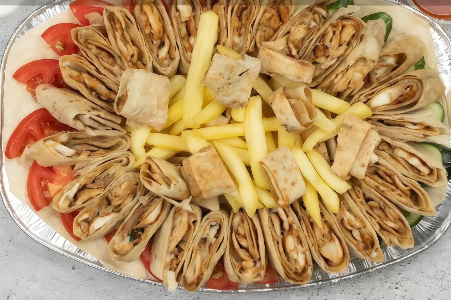 شاورما شاميات  - شاميات وسط