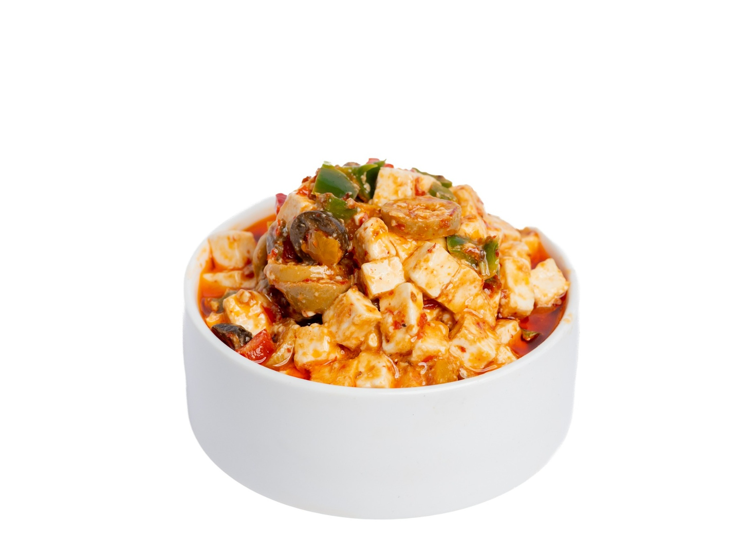 Spicy Halloumi Salad