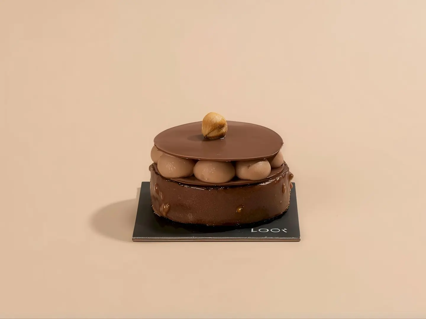 Hazelnut Tart 1 Person