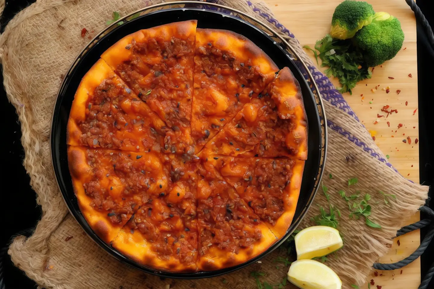 Muhammara Vegetable Pie