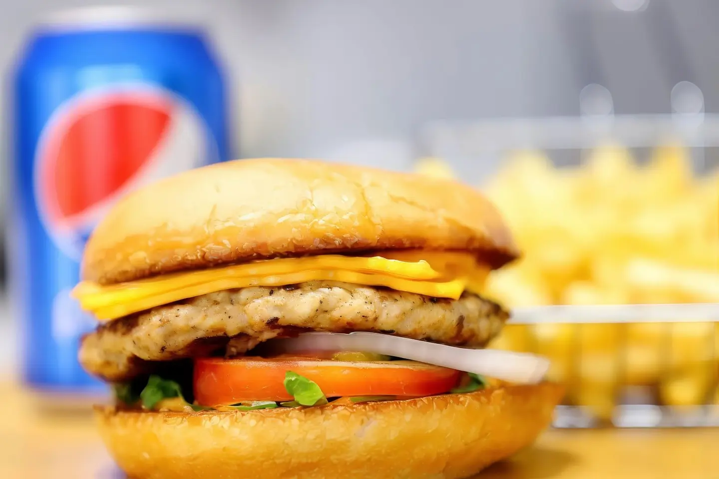 وجبة مونت برجر دجاج