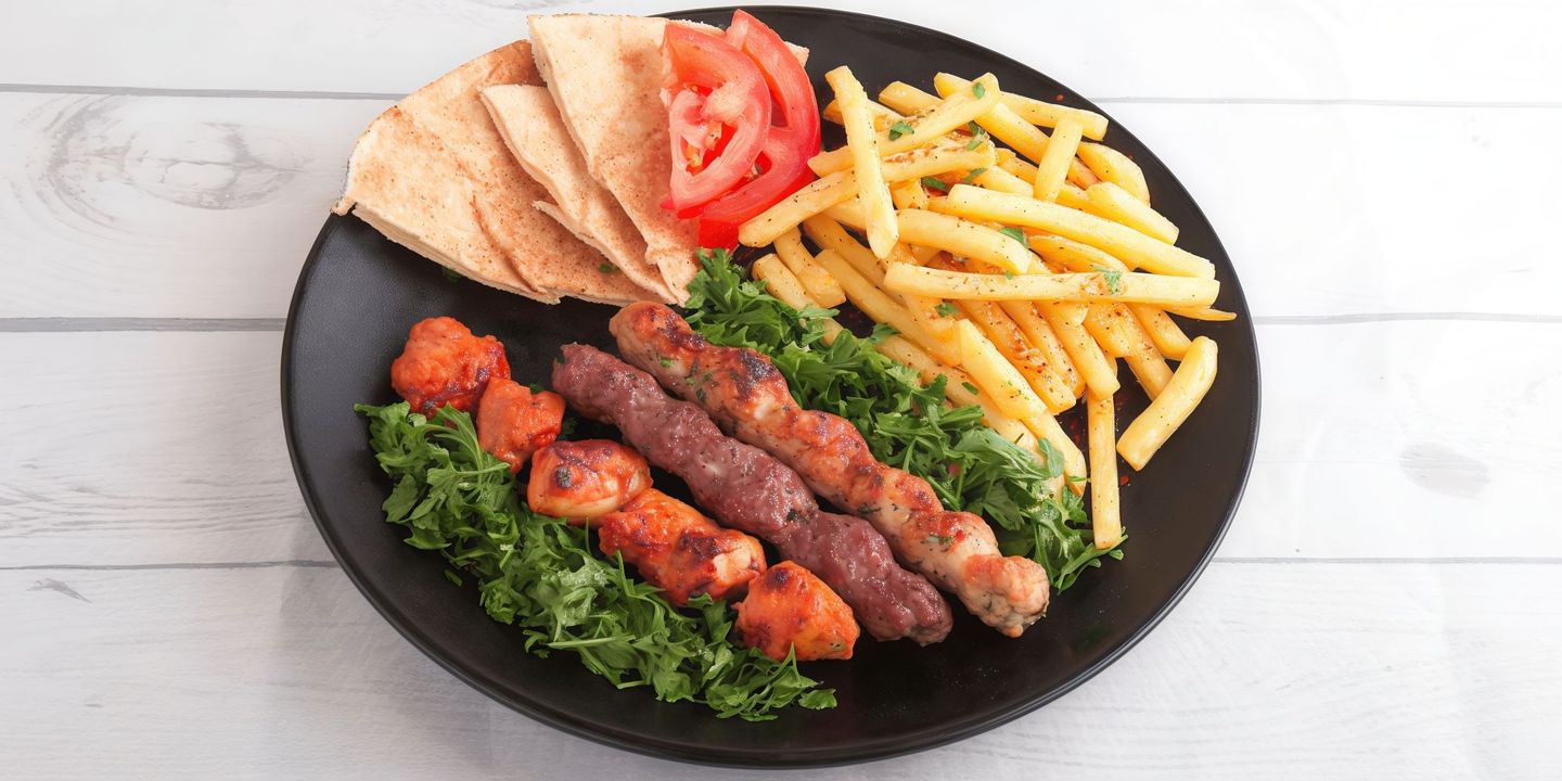 مشكل دجاج - وسط