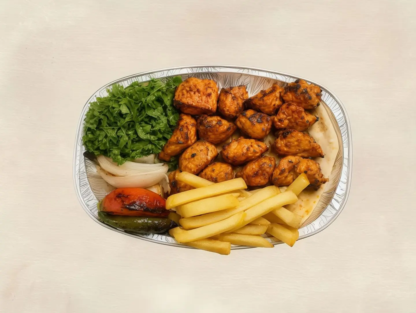 Shish Tawook Dish - Small Shish Tawook Dish