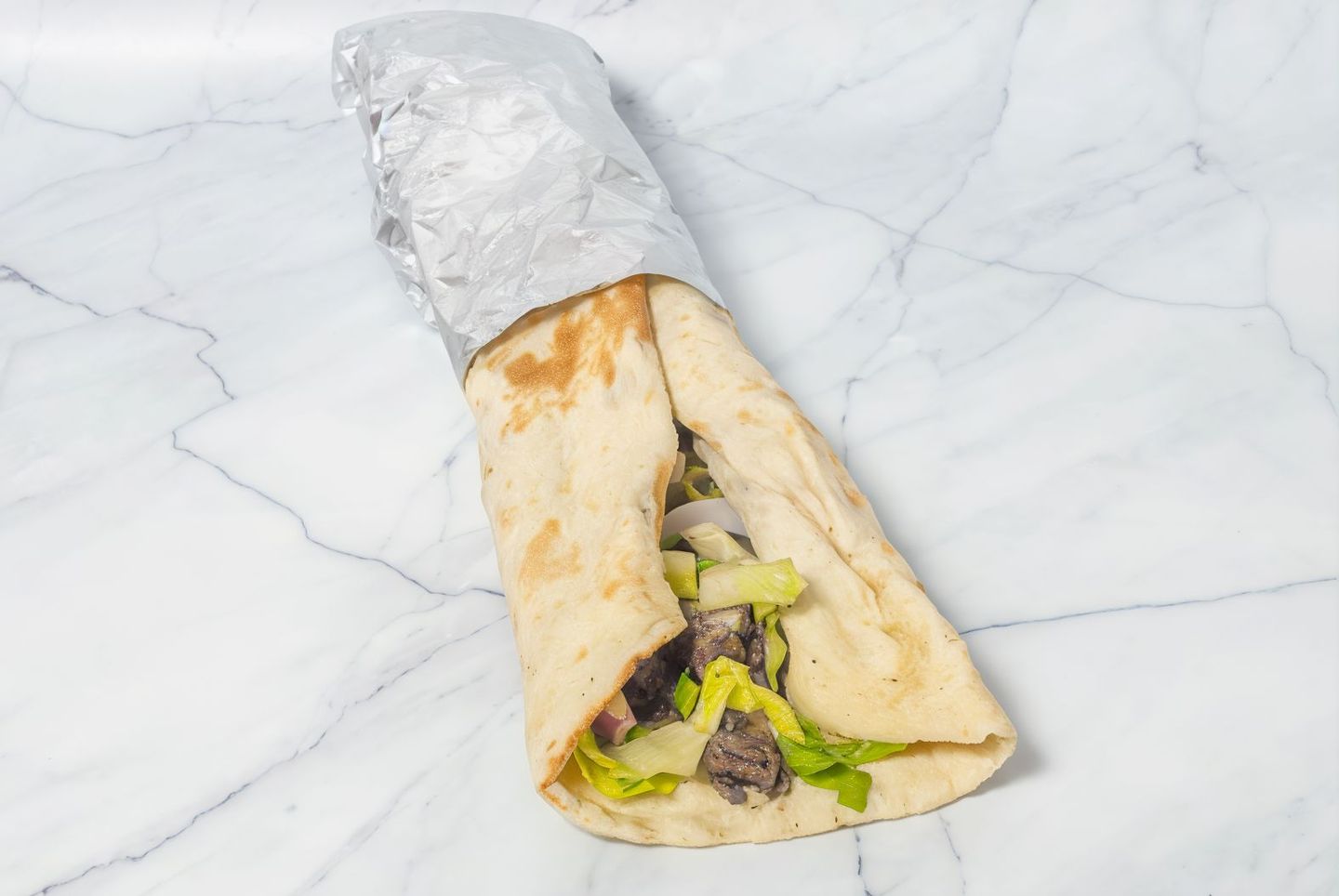 Meat Tikka Sandwich