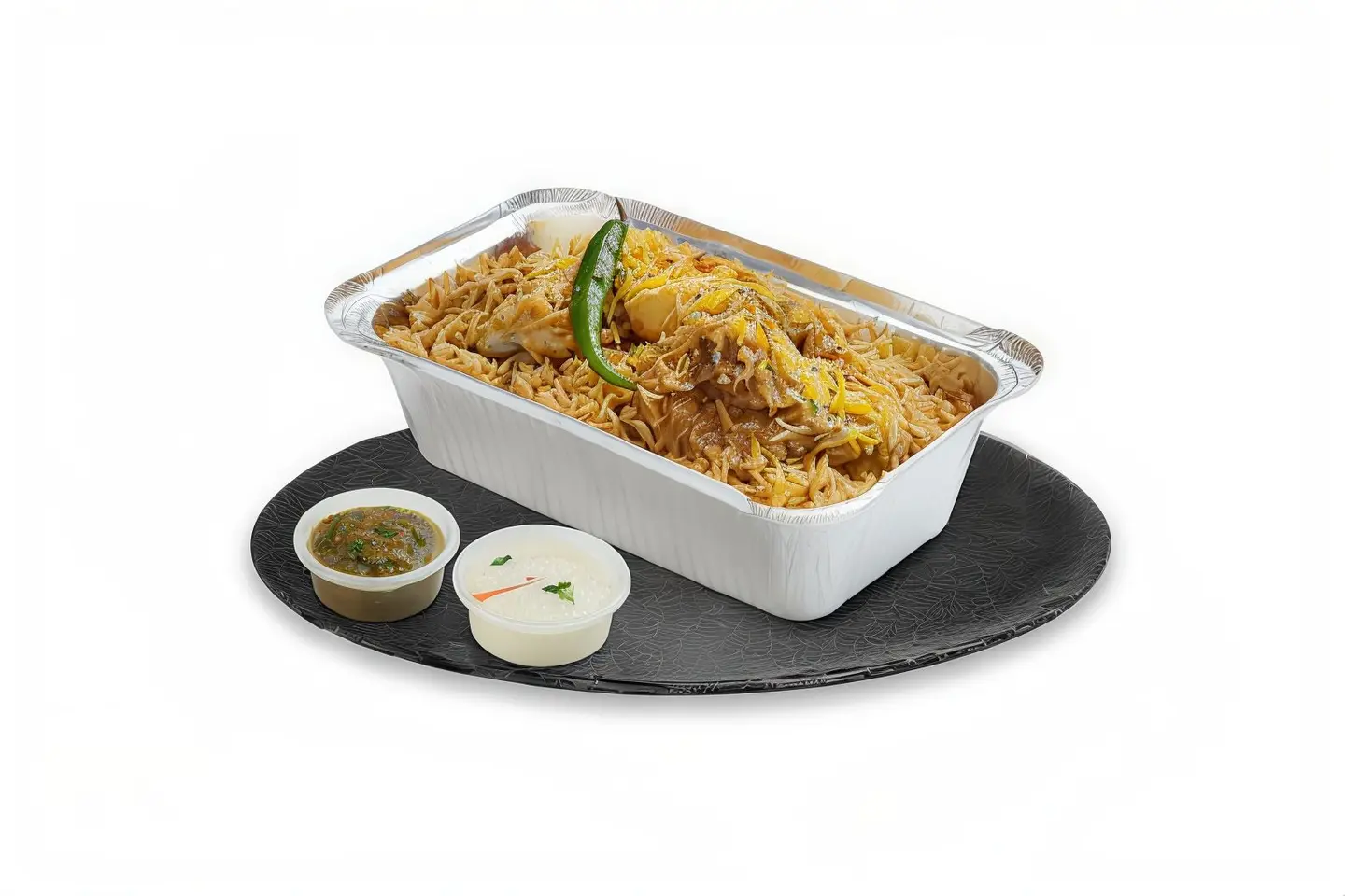 Half A Chicken Kabuli With Rice