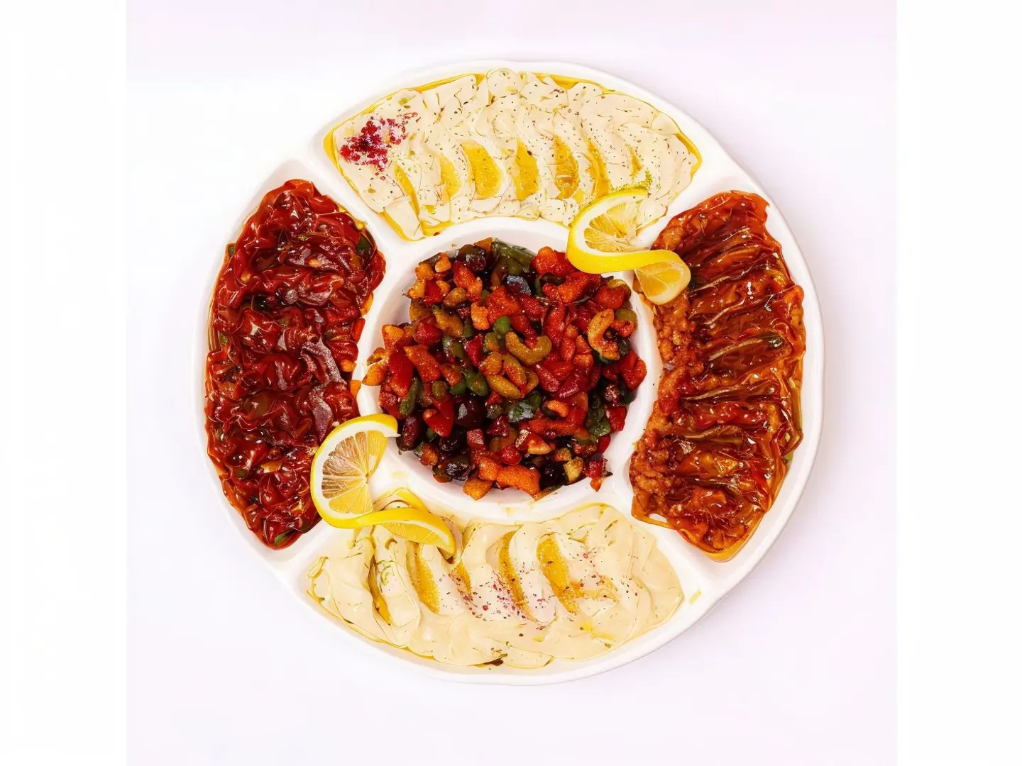 Green Atmosphere Appetizer Platter