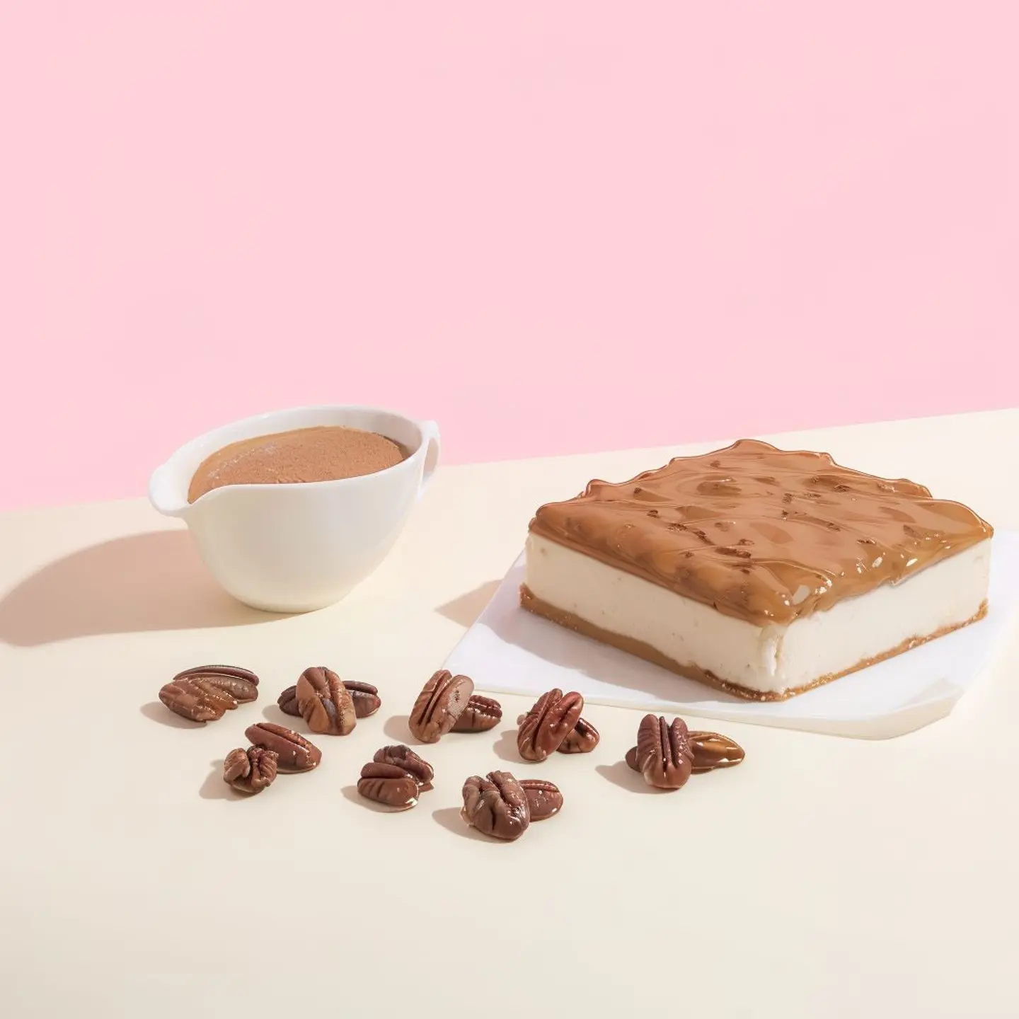 Pecan Ice Cream Cake