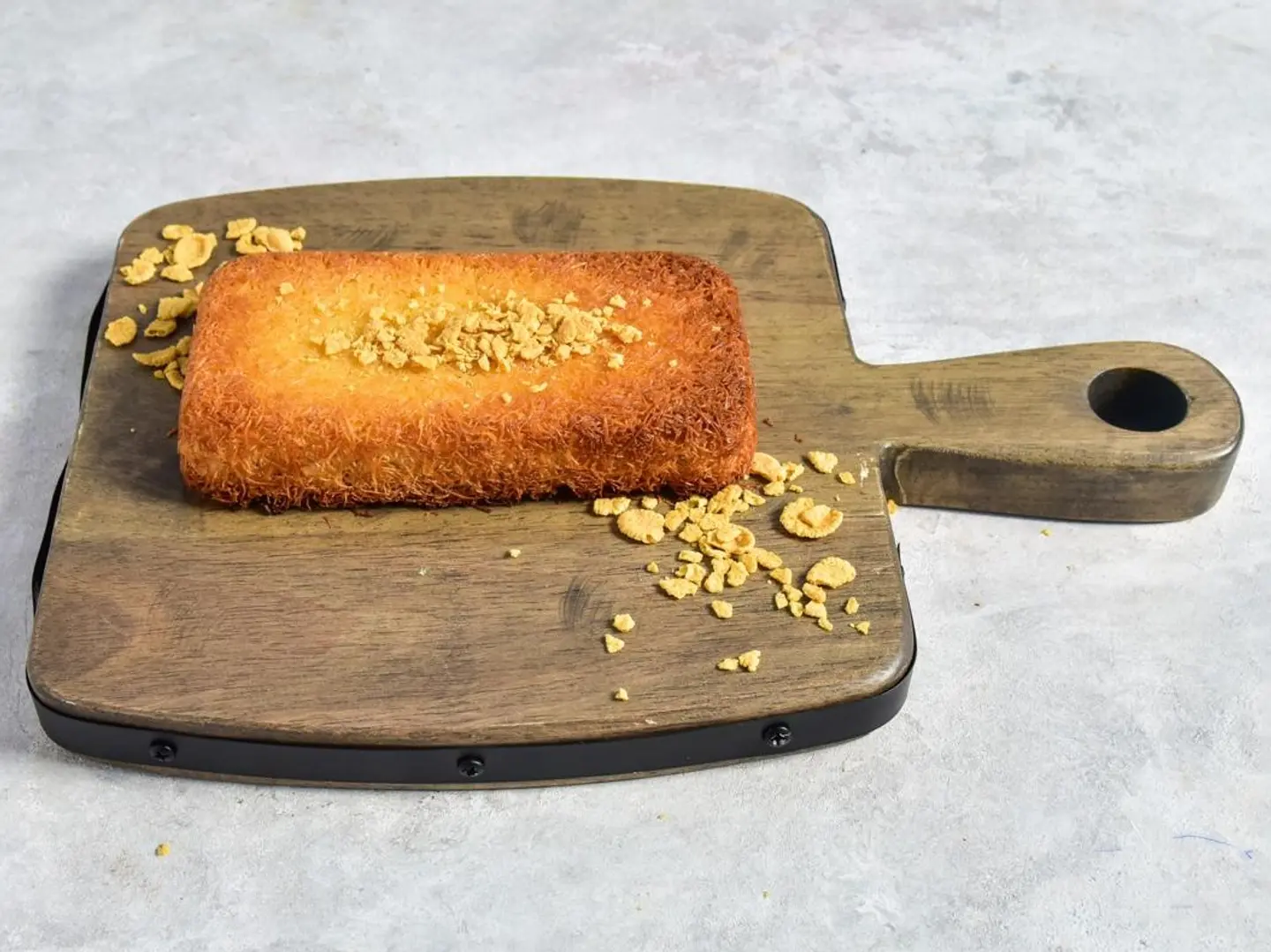 مستطيل كنافة موز صغير