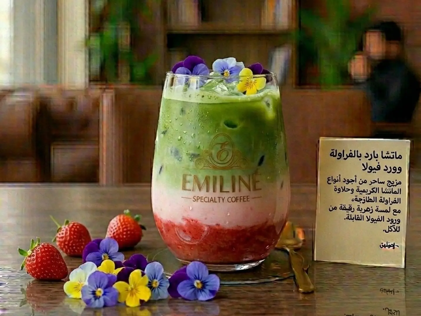 ماتشا فراولة