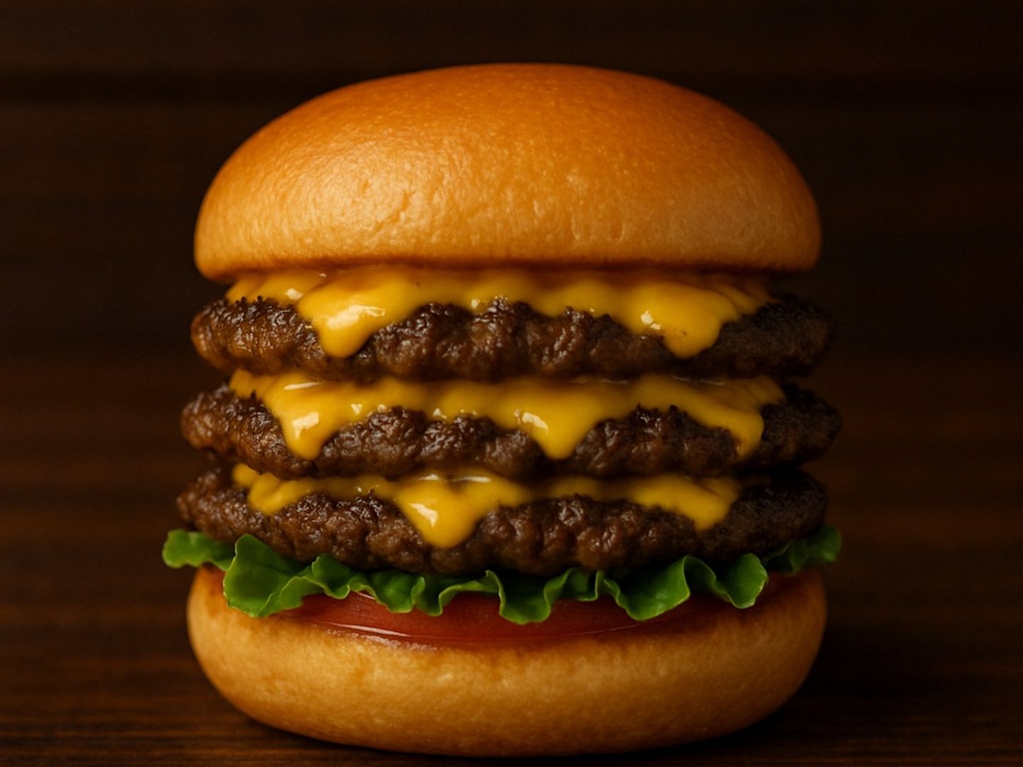 Triple Beef Burger