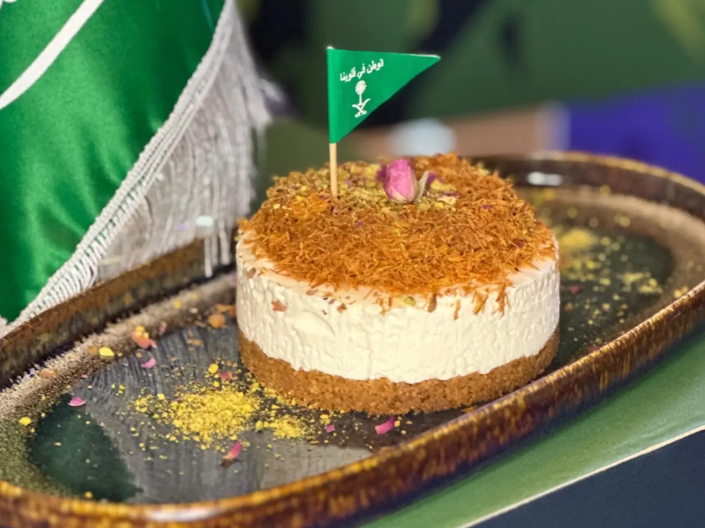 Kunafa Cheesecake