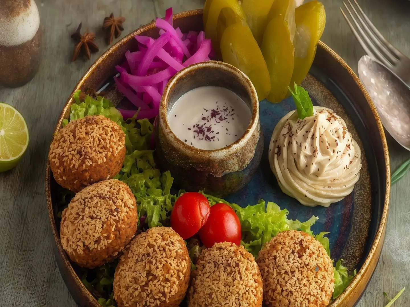 Stuffed Falafel
