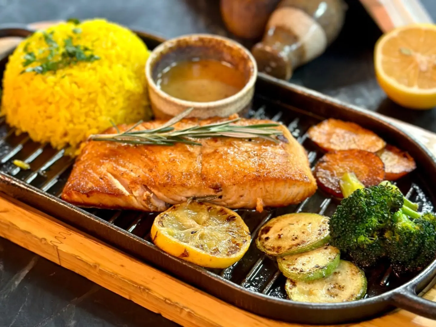 Grilled Salmon