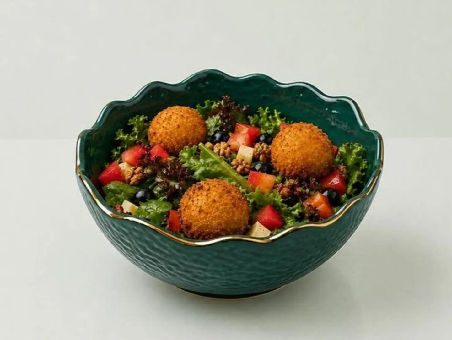 سلطة جبنة الماعز