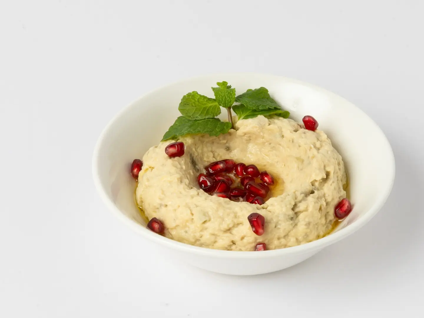 Creamy Eggplant Dip (Moutabbal)