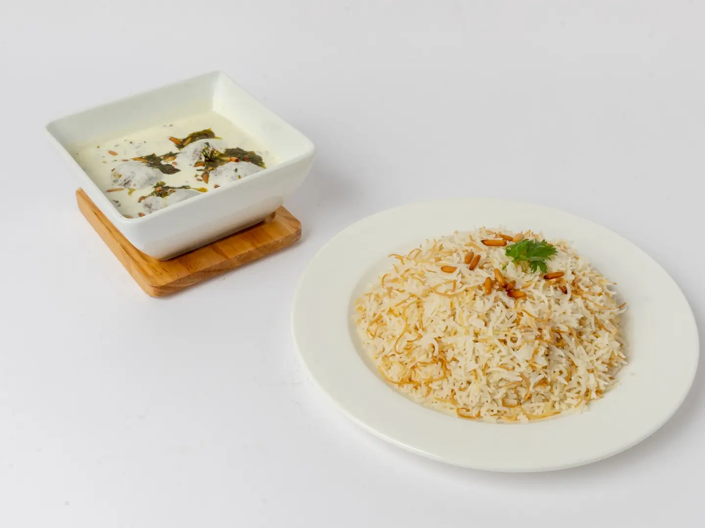 Kibbeh With Yogurt And Rice