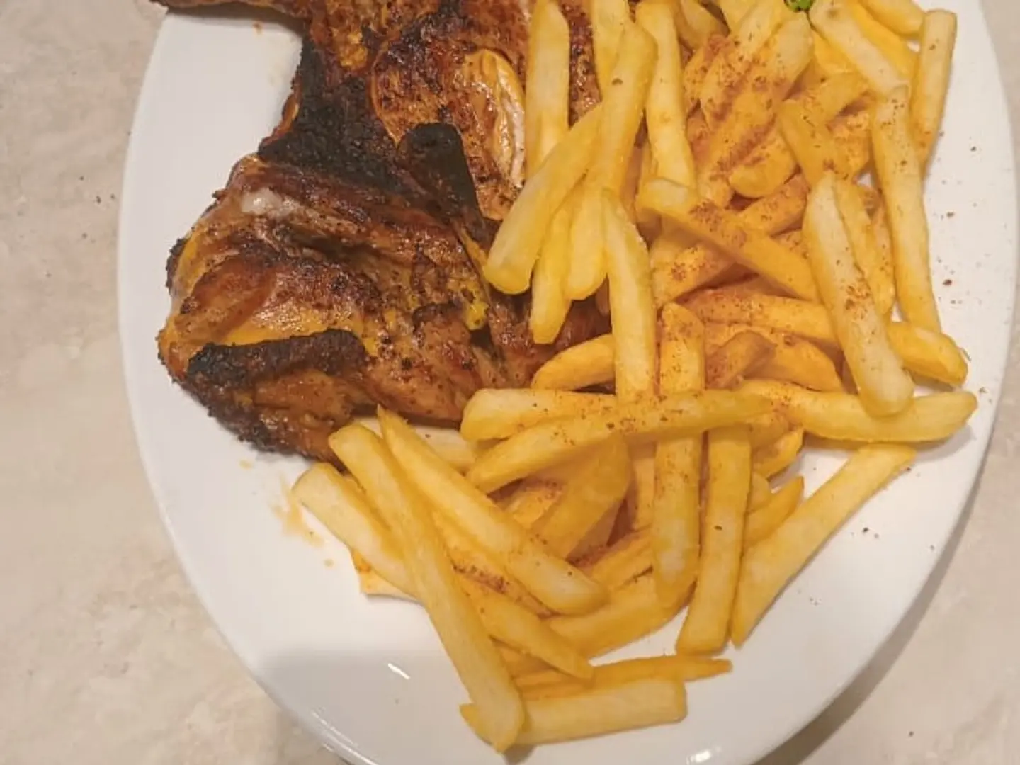 Grilled Half Chicken