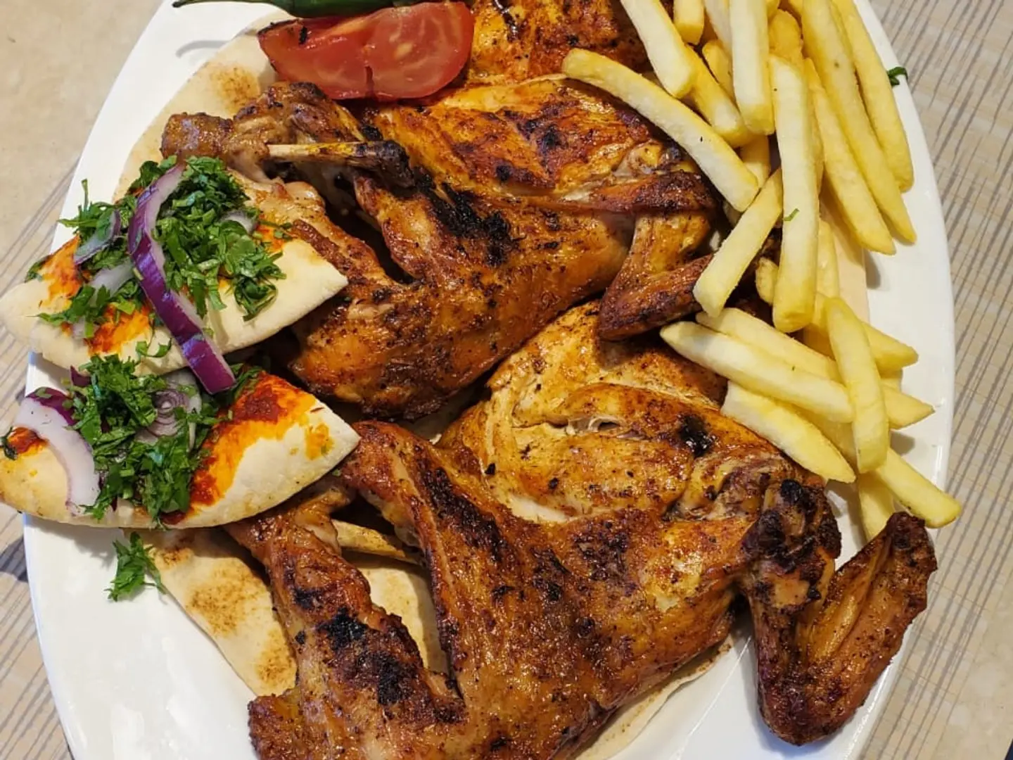 Grilled Whole Chicken