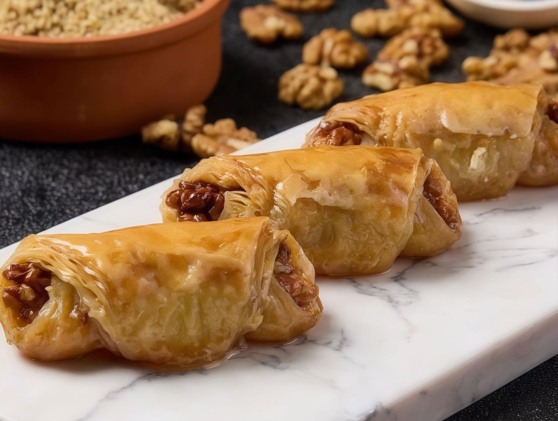 بقلاوة جوز عين جمل - ربع كيلو