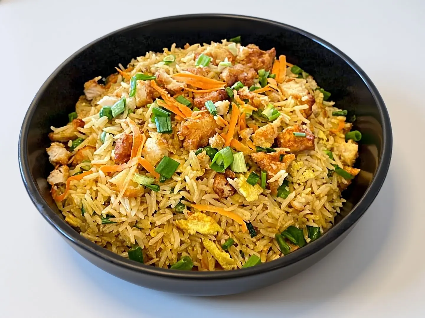 أرز مقلي بالدجاج