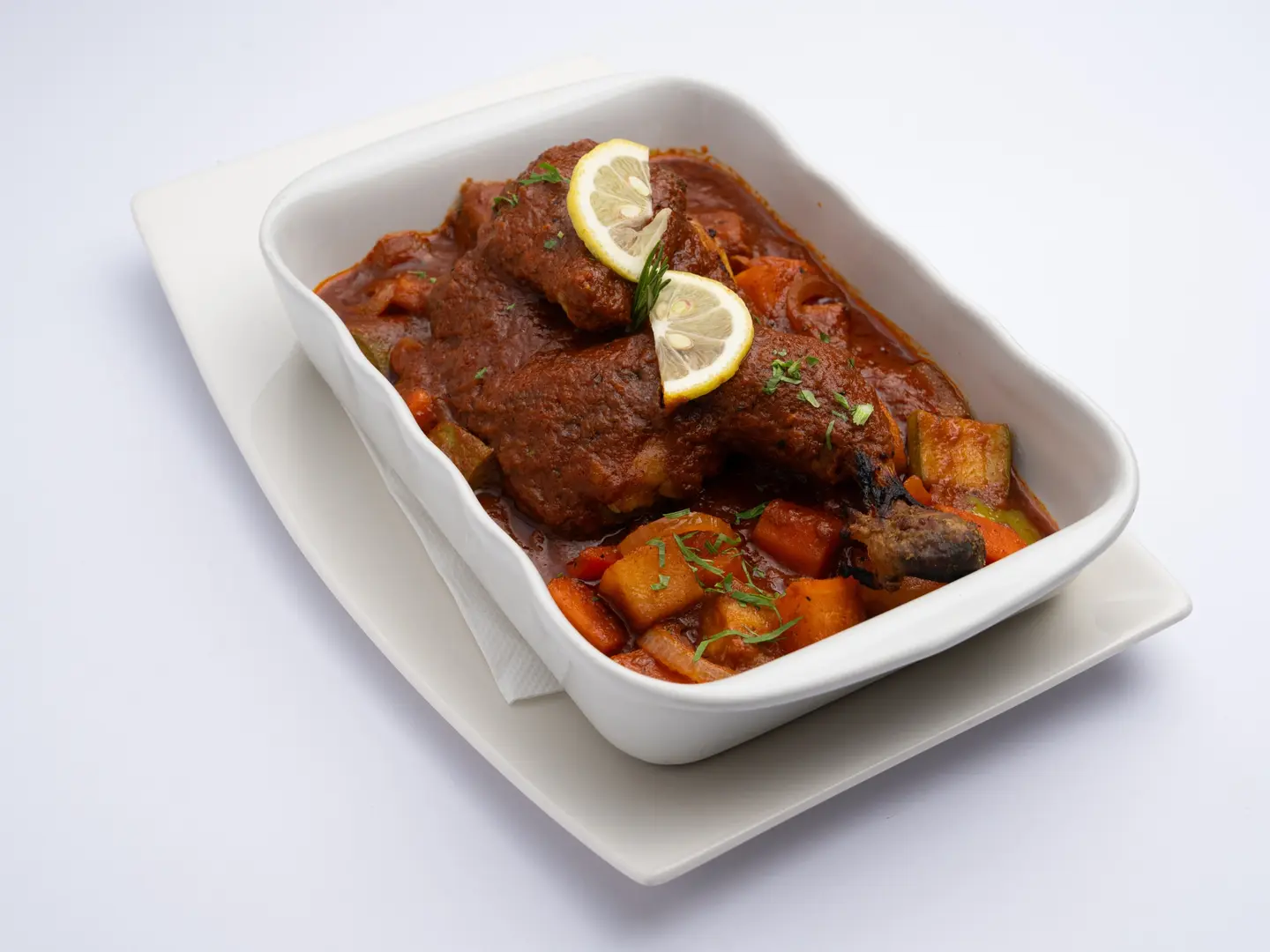 Chicken Tray With Vegetables