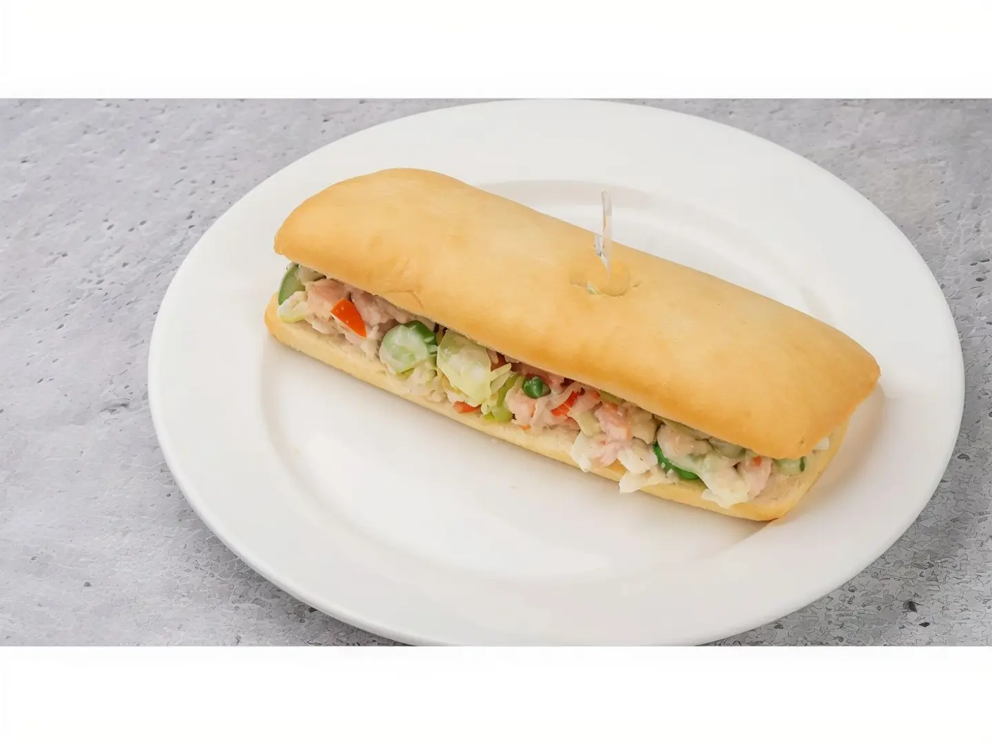 Tuna With Peas Sandwich