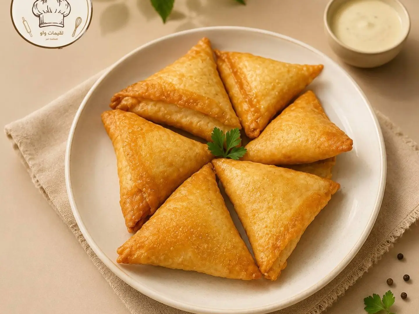 سمبوسة دجاج - وسط ١٦ حبة
