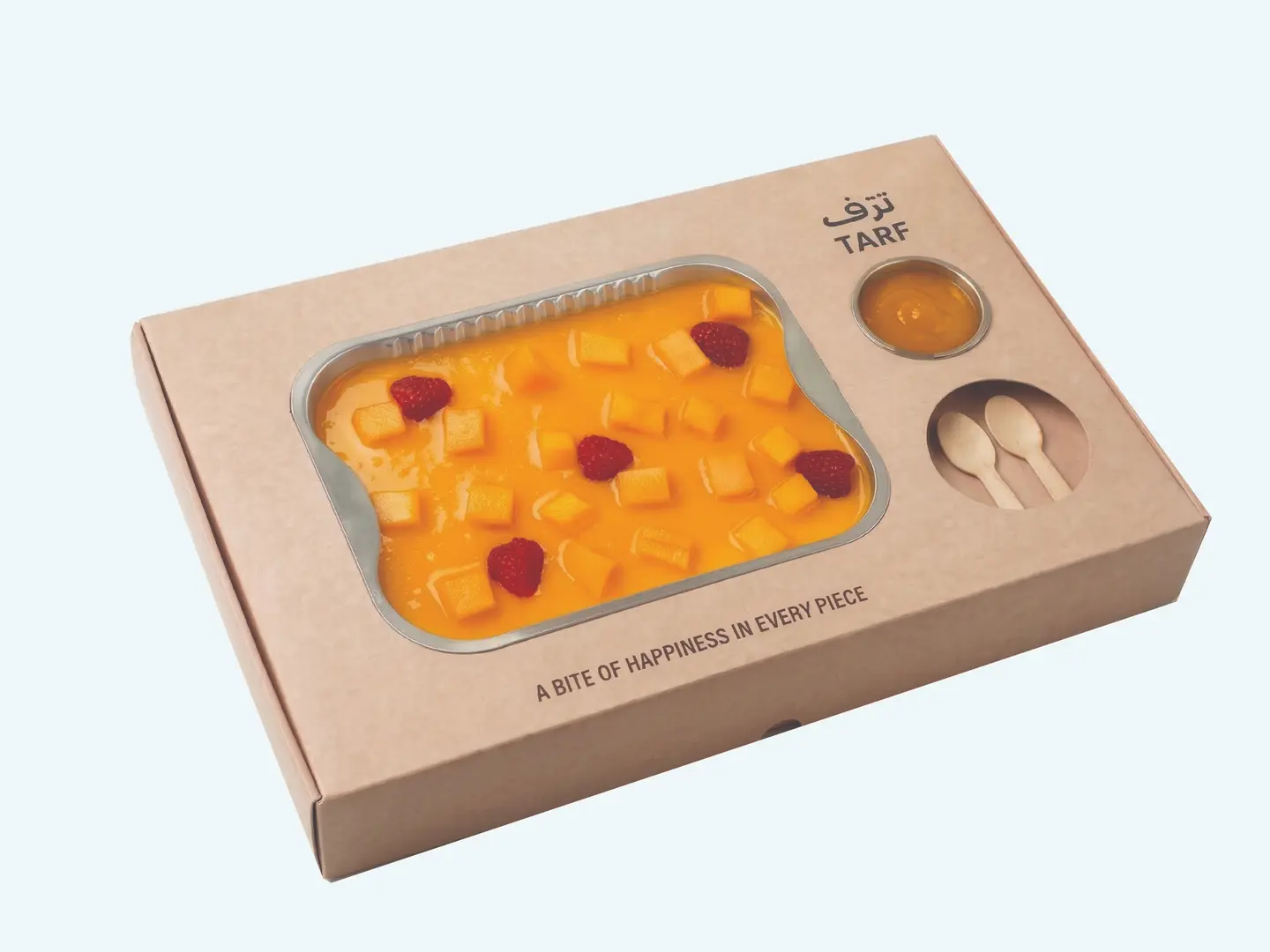 ترايفل المانجو - وسط