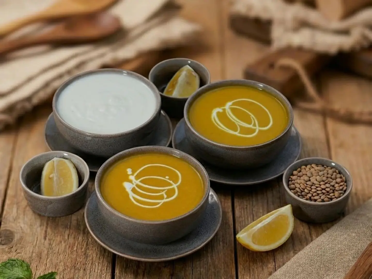 شوربة كريمة الدجاج