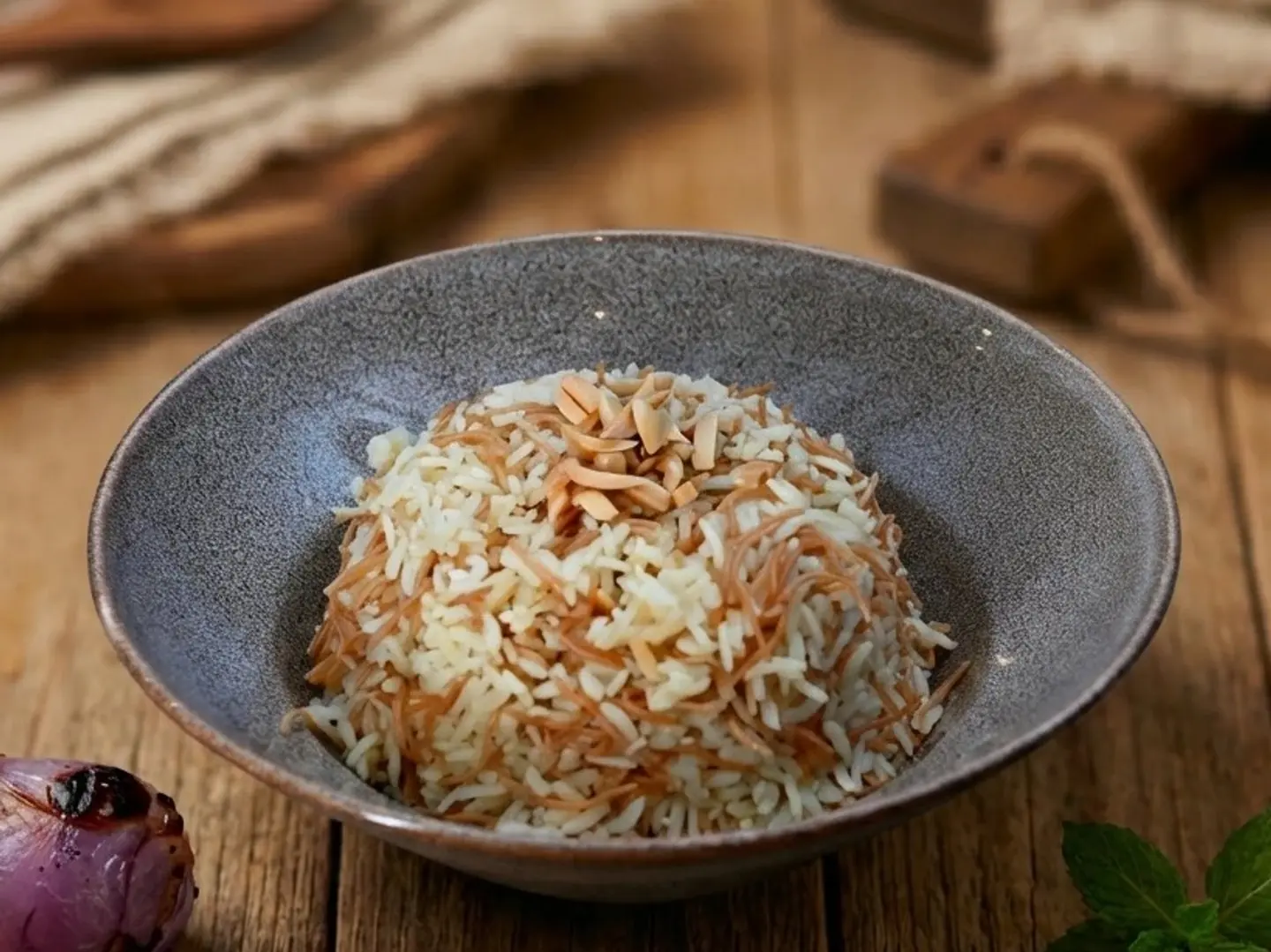 أرز مصري شعيرية