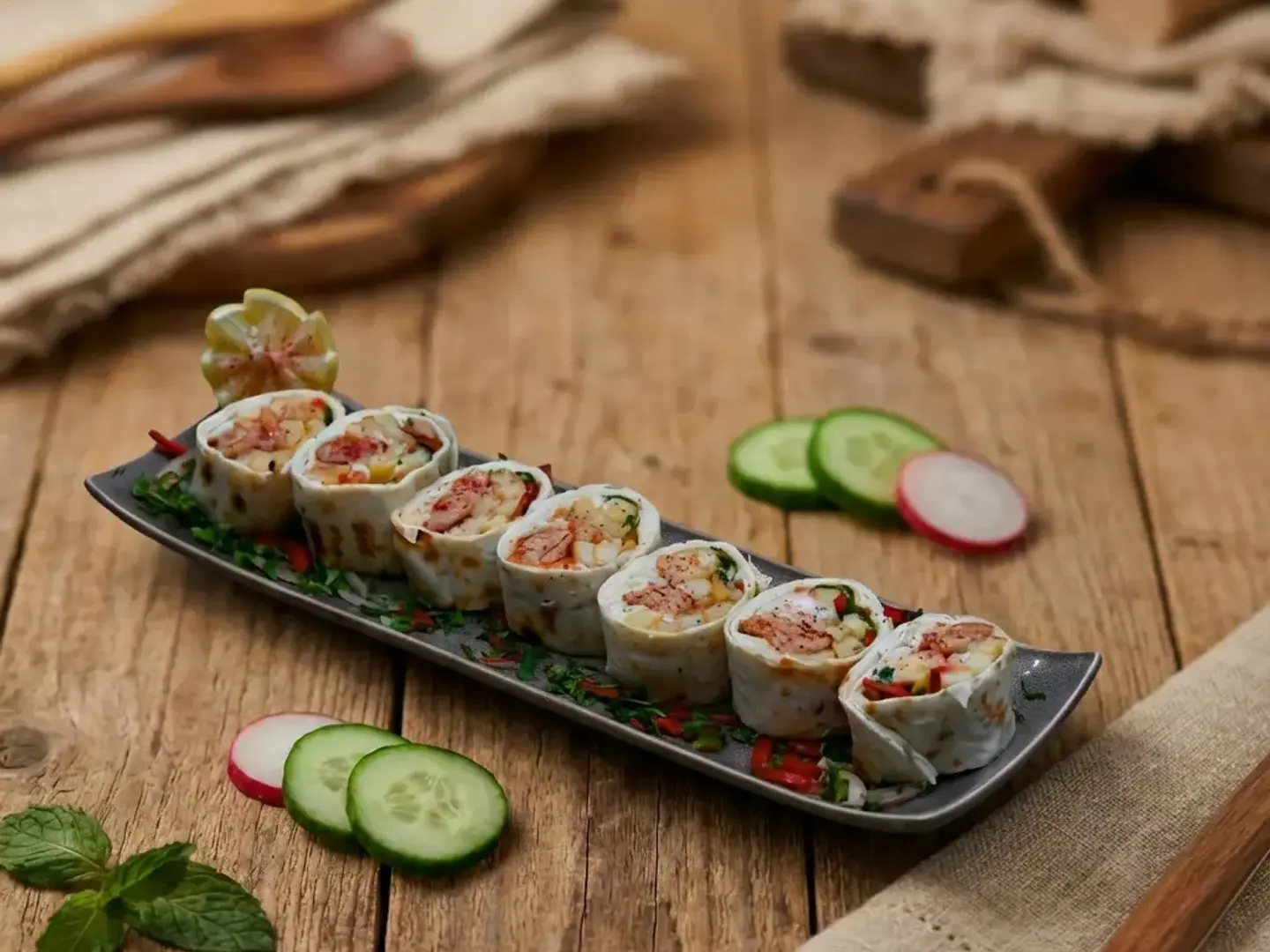 ساندويتش كباب لحم