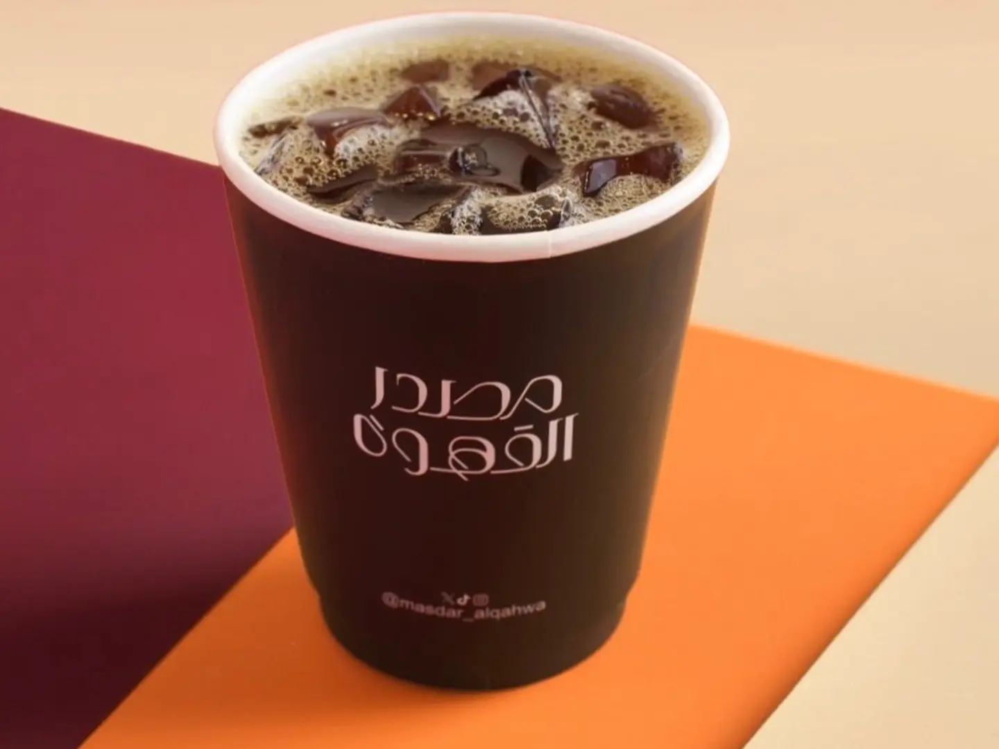 قهوة مقطرة بارده