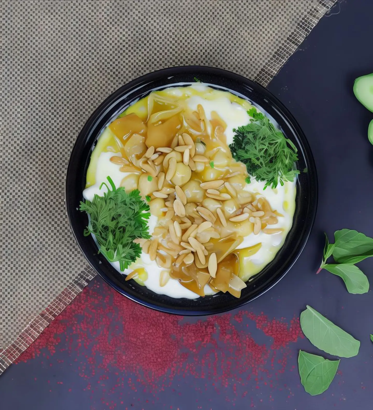 Levantine Fattah With Ghee And Nuts